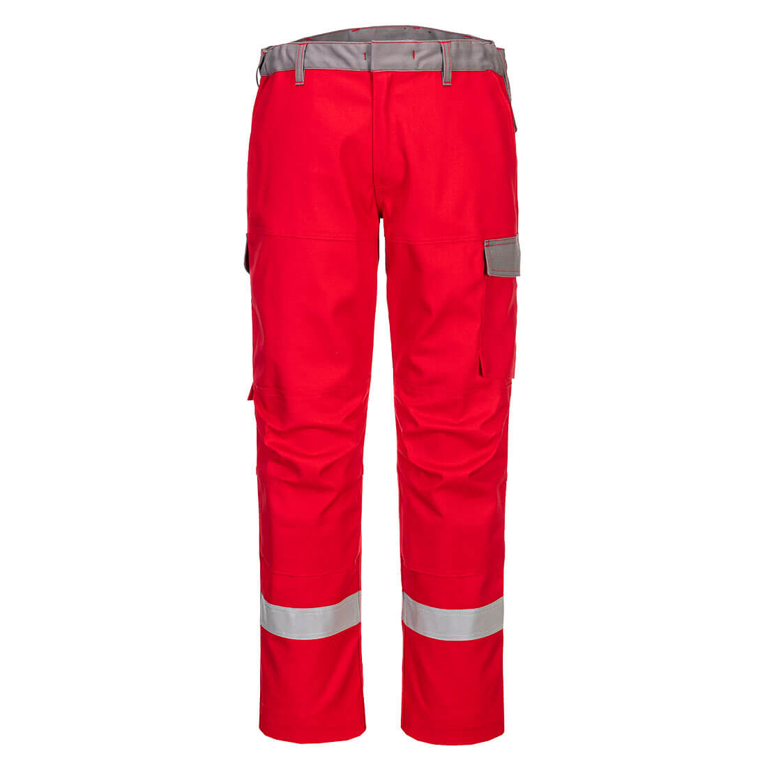 FR06 Bizflame Industry Two Tone FR Trousers Red