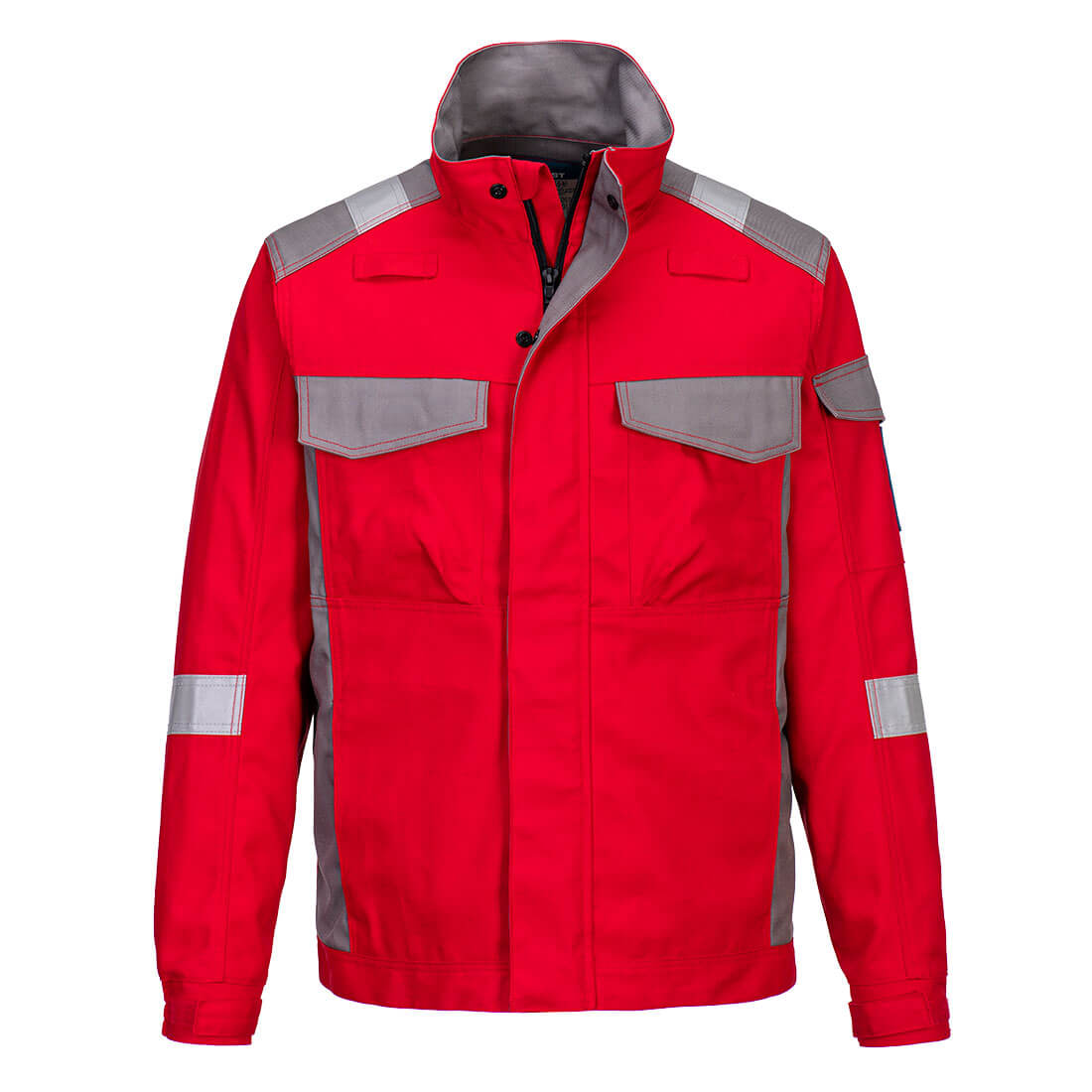 FR08 Bizflame Industry Two Tone FR Jacket Red