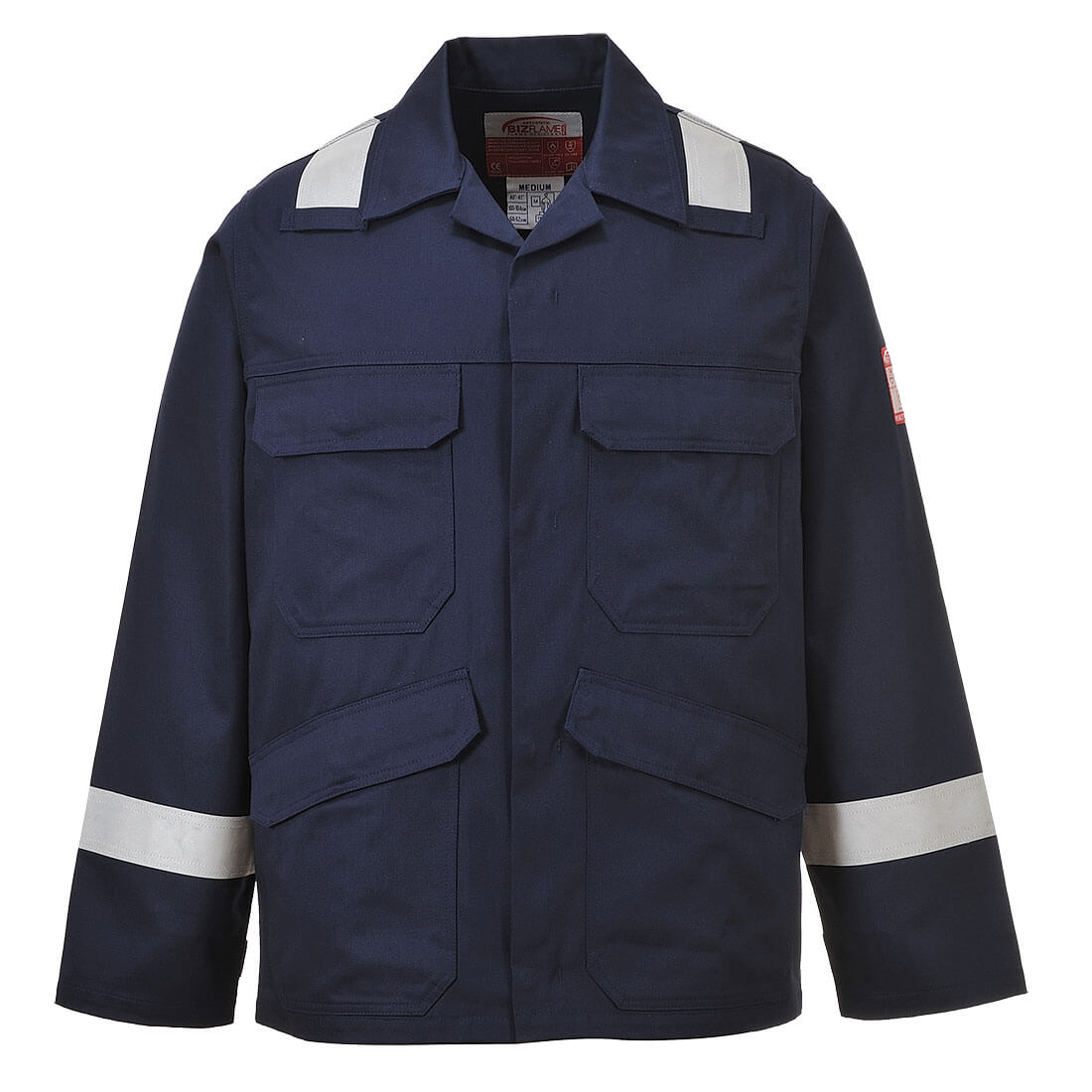 FR25 Bizflame Work FR Jacket Navy FR25 Bizflame Work FR Jacket Navy