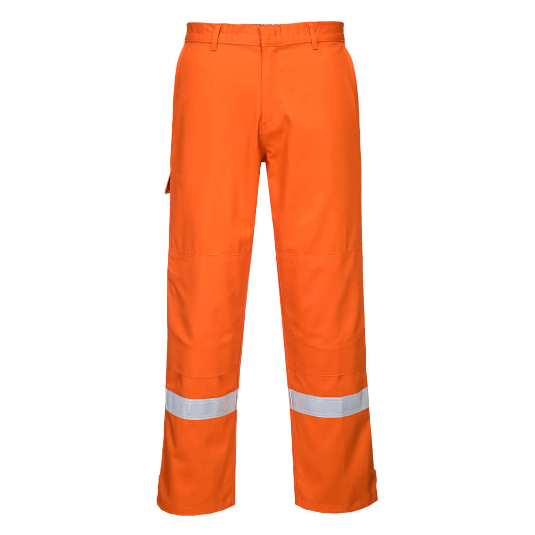 FR26 Bizflame Work FR Trousers Orange Tall