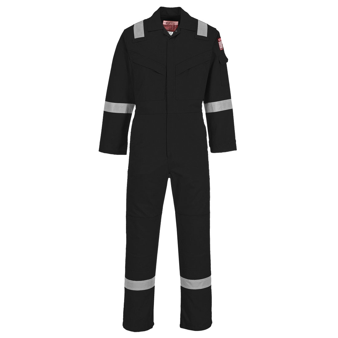 FR21 Bizflame Work Lightweight FR Coverall Black