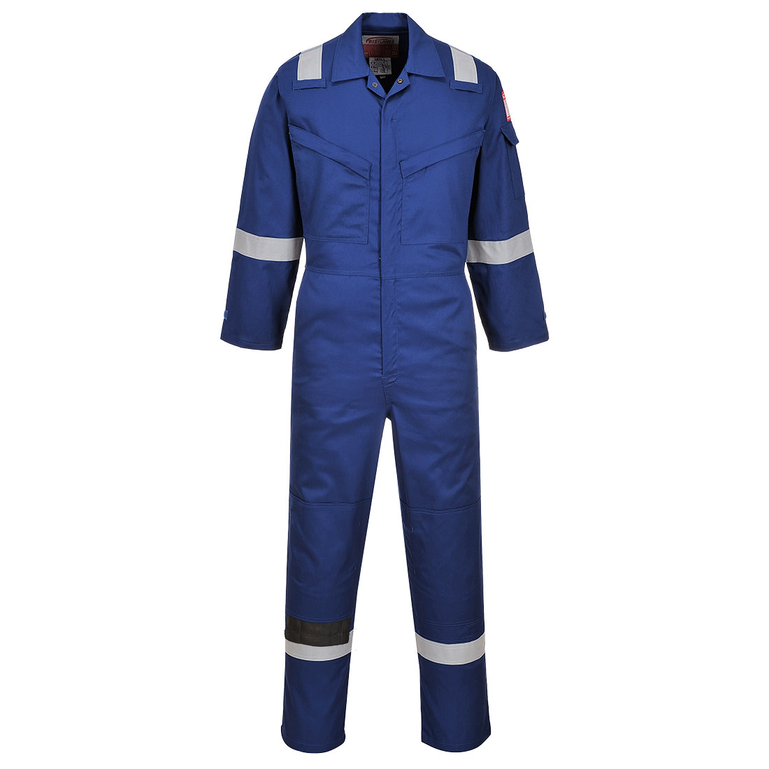FR21 Bizflame Work Lightweight FR Coverall Royal Blue
