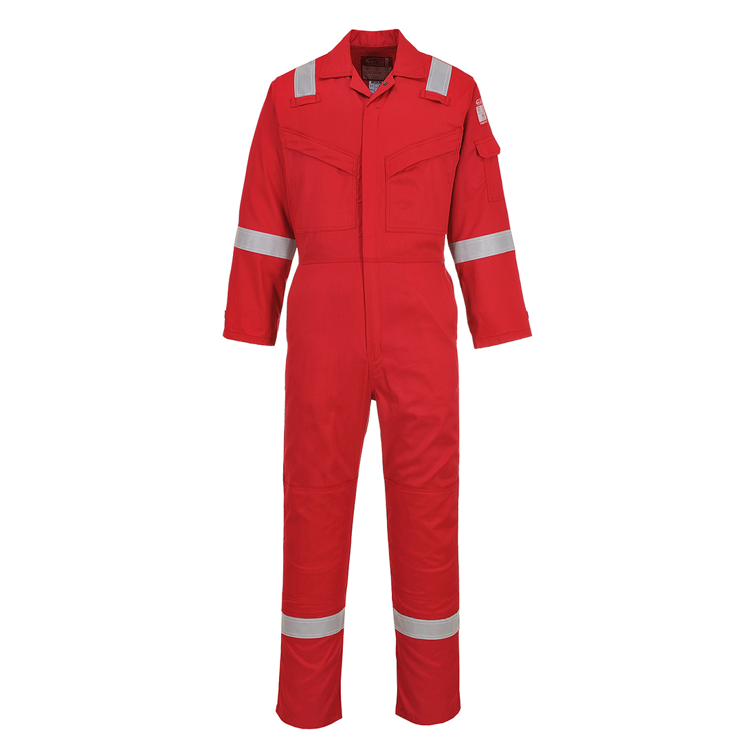 FR21 Bizflame Work Lightweight FR Coverall Red
