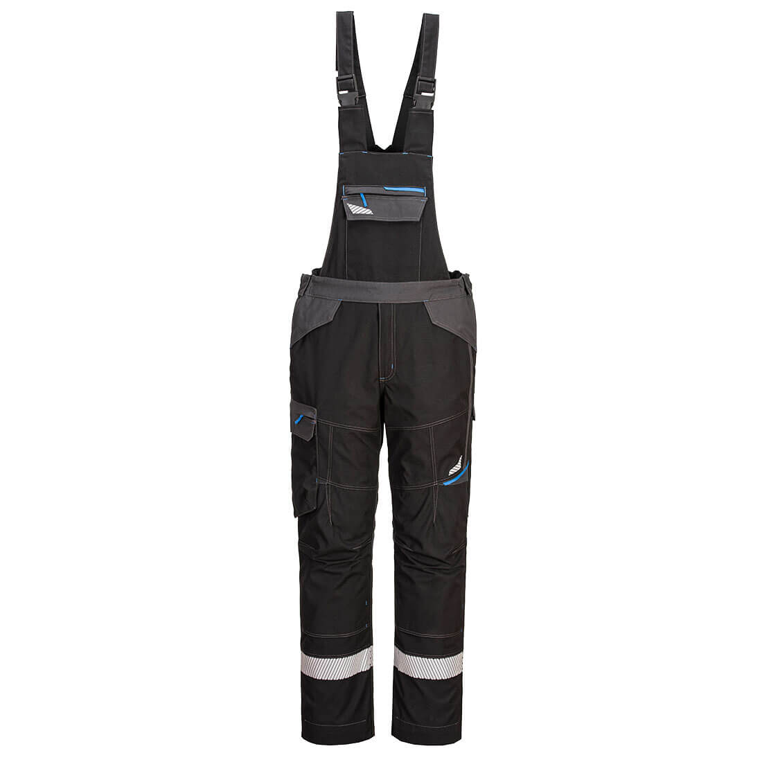 FR405 WX3 Modaflame Work FR Bib and Brace Black FR405 WX3 Modaflame Work FR Bib and Brace Black