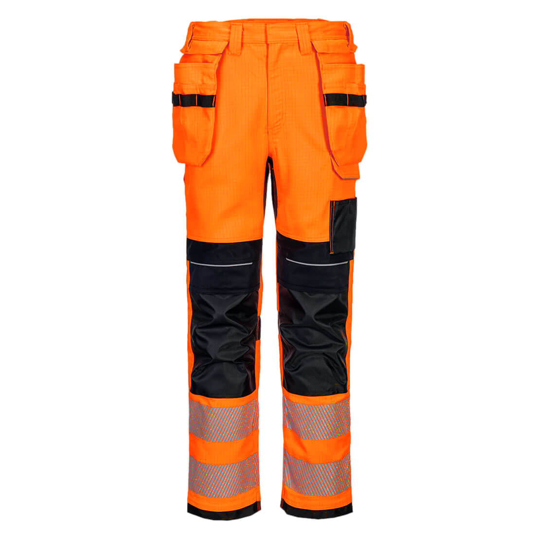 FR415 PW3 Modaflame Work HVO FR Holster Trousers Orange/Black