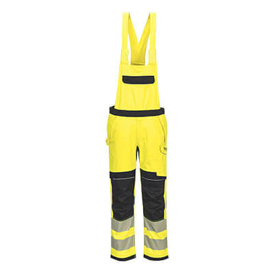 FR420 PW3 Modaflame Work Hi-Vis Multi-Norm FR Bib and Brace Yellow/Black FR420 PW3 Modaflame Work Hi-Vis Multi-Norm FR Bib and Brace Yellow/Black