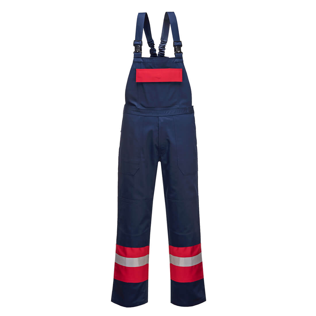 FR57 Bizflame Work Two Tone FR Bib and Brace Navy FR57 Bizflame Work Two Tone FR Bib and Brace Navy