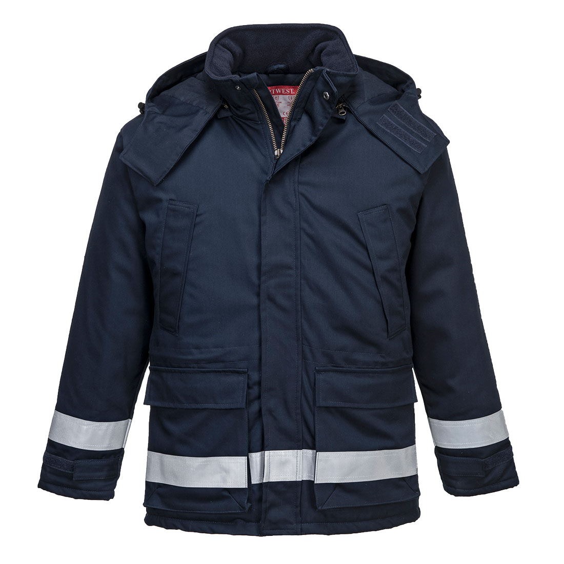 FR59 Bizflame Work FR Insulated Jacket Navy