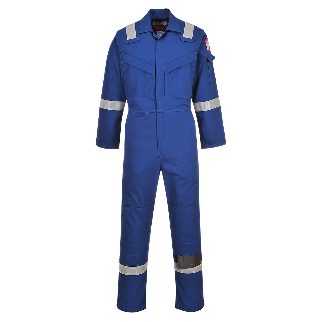 FR50 Bizflame Work FR Coverall Royal Blue