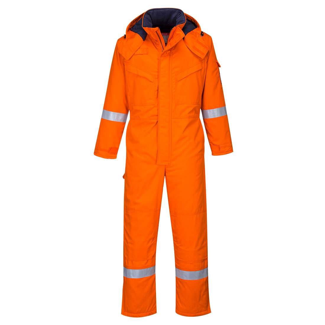 FR53 Bizflame Work FR Insulated Coverall Orange