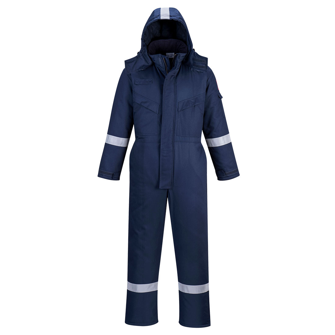 FR53 Bizflame Work FR Insulated Coverall Navy
