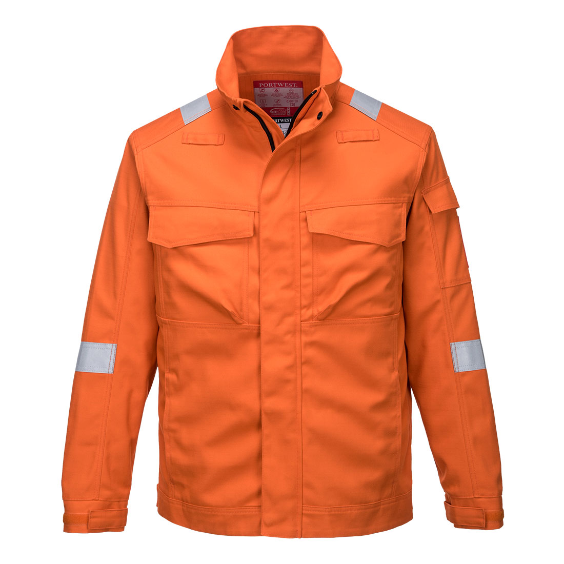 FR68 Bizflame Industry FR Jacket Orange