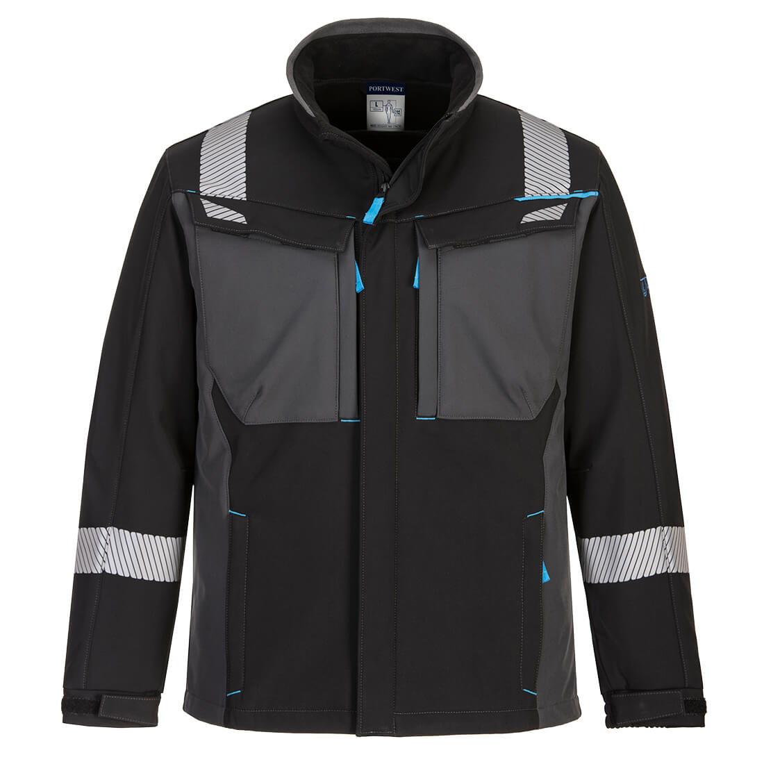 FR704 WX3 Modaflame Softshell FR Jacket Black FR704 WX3 Modaflame Softshell FR Jacket Black