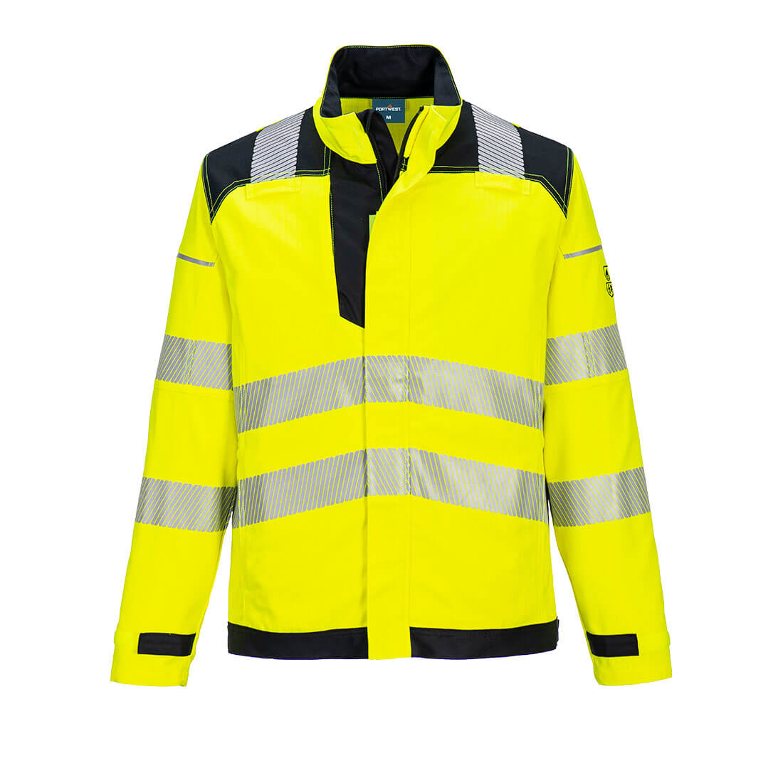 FR714 PW3 Modaflame Work Hi-Vis Multi-Norm FR Jacket Yellow/Black FR714 PW3 Modaflame Work Hi-Vis Multi-Norm FR Jacket Yellow/Black