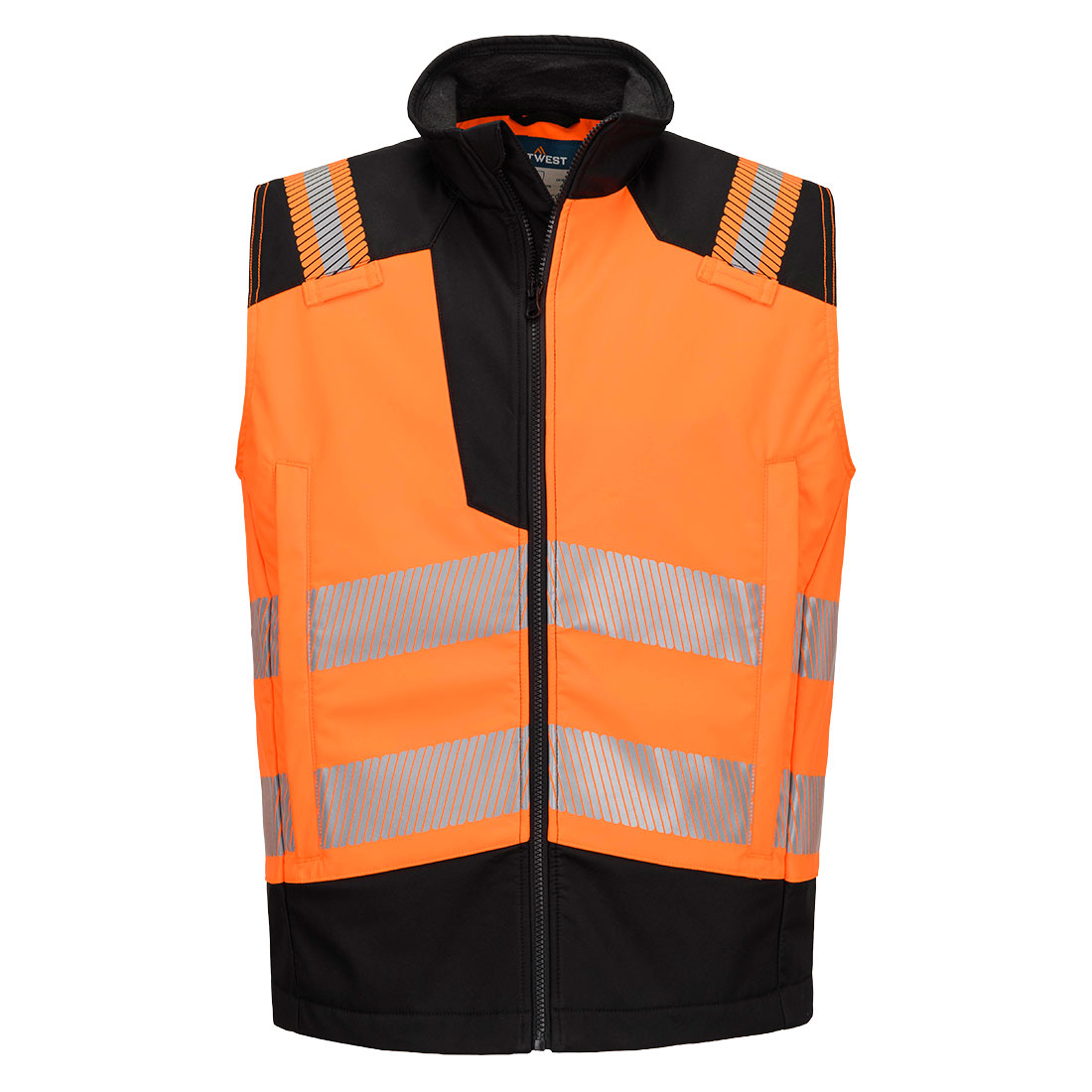 FR719 PW3 Modaflame Softshell Hi-Vis FR Gilet Orange/Black FR719 PW3 Modaflame Softshell Hi-Vis FR Gilet Orange/Black