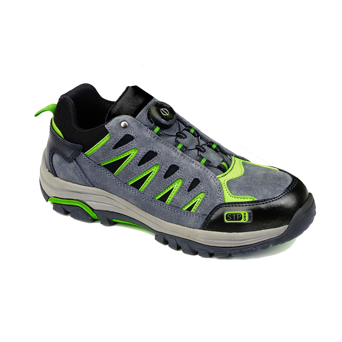 FT18 Steelite Wire Lace Safety Trainer S1P HRO Grey/Green