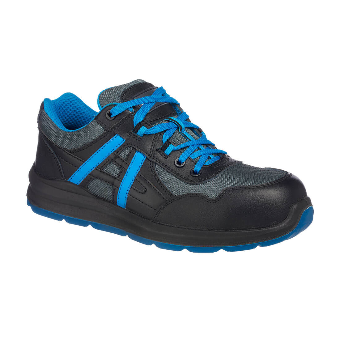 FT60 Portwest Compositelite Mersey Trainer S1P Black/Blue