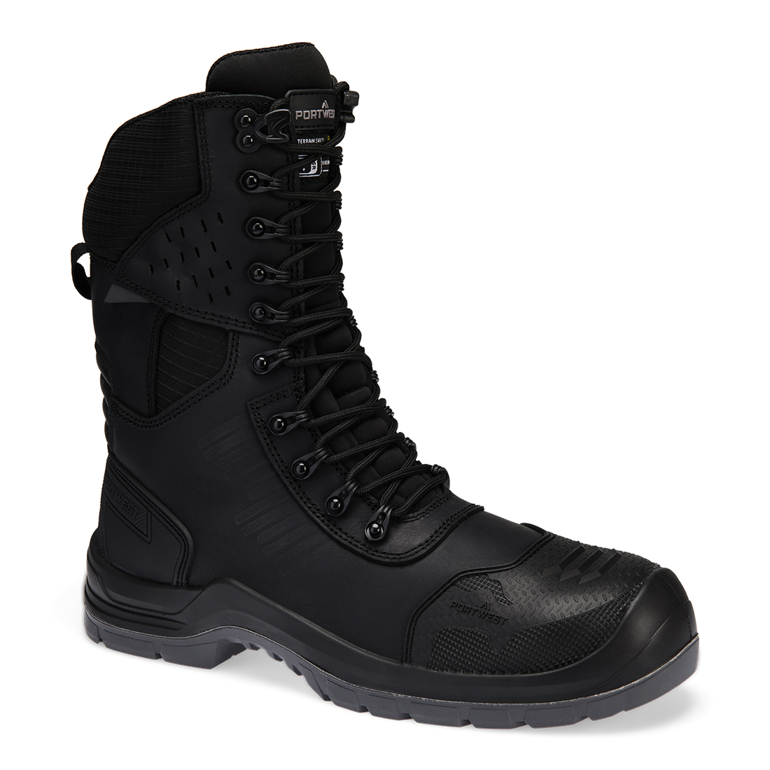 FV03 Composite Leather High Boot S7L ESD HRO LG FO SC CI SR Black FV03 Composite Leather High Boot S7L ESD HRO LG FO SC CI SR Black