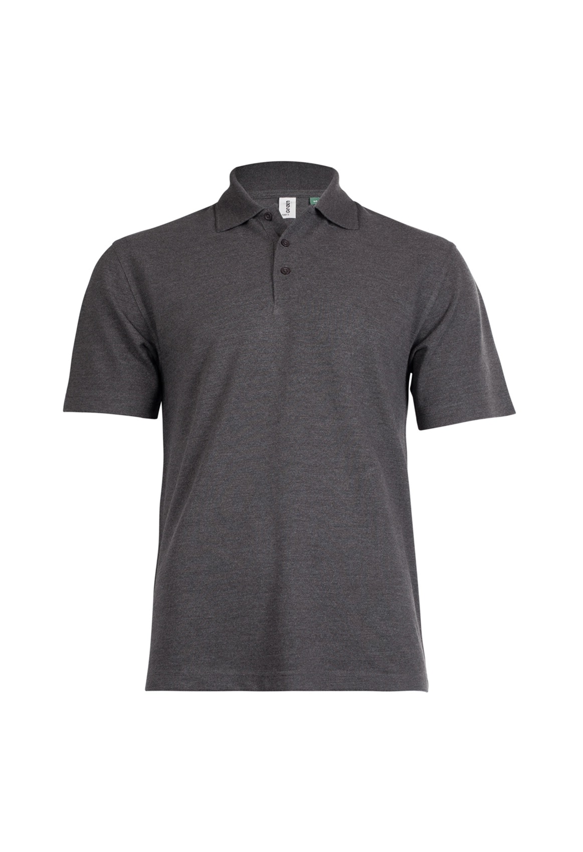 GR11 Charcoal Eco Poloshirt