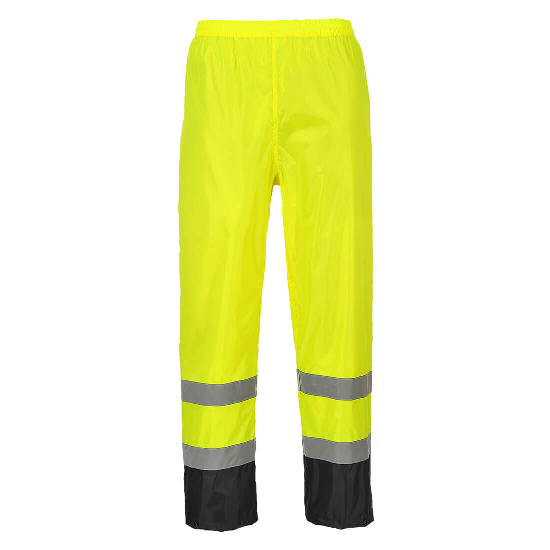 H444 Hi-Vis Contrast Classic Rain Trousers Yellow/Black H444 Hi-Vis Contrast Classic Rain Trousers Yellow/Black