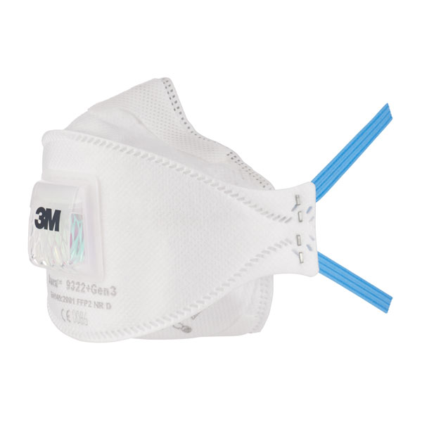3M 9322+Gen3 Aura Ffp2V Mask White