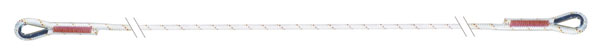 3M Protecta Single Leg Rope Restraint Lanyard 1 Meter White
