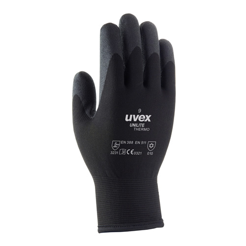 Uvex Unilite Thermo Gloves Black