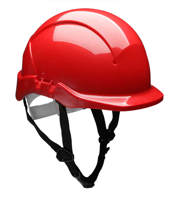 Centurion Concept Linesman Safety Helmet Red