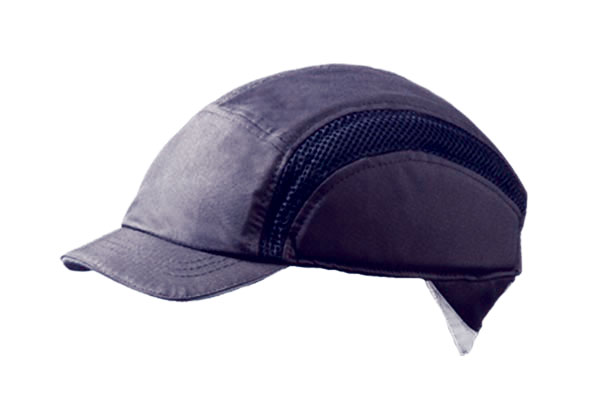 Centurion Airpro Baseball Bump Cap Reduced Peak Navy Blue