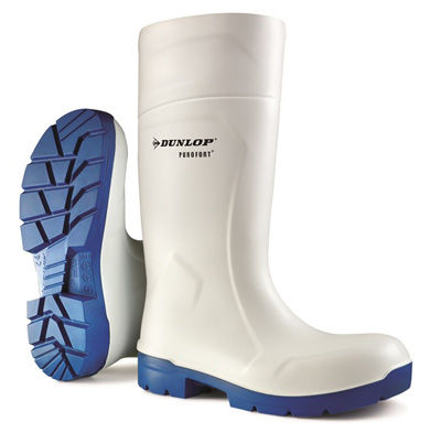 Dunlop Purofort Multigrip Safety Wellingtons White Dunlop Purofort Multigrip Safety Wellingtons White
