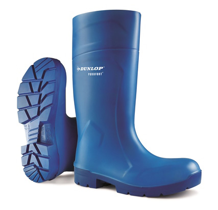 Dunlop Purofort Multigrip Safety Wellingtons Blue
