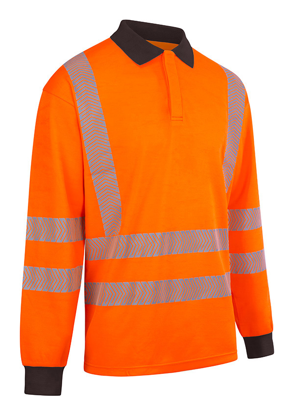Beeswift Arc Compliant Hi-Vis Polo Shirt Orange Beeswift Arc Compliant Hi-Vis Polo Shirt Orange