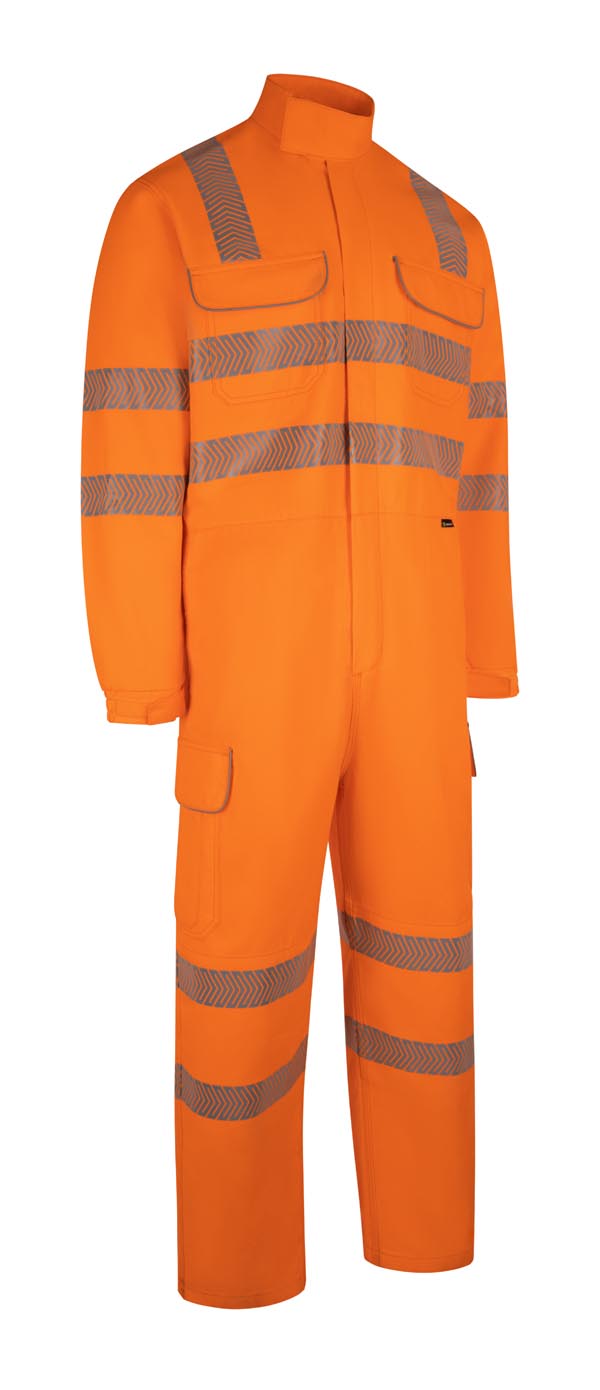 Beeswift Arc Compliant Hi-Vis Coverall Orange Beeswift Arc Compliant Hi-Vis Coverall Orange