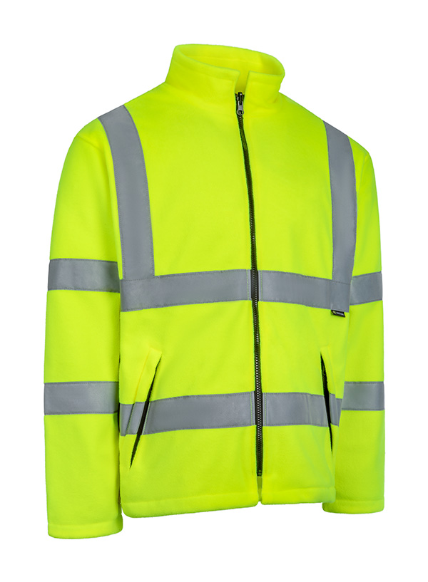Beeswift Carnoustie Hi-Vis Fleece Jacket Saturn Yellow Beeswift Carnoustie Hi-Vis Fleece Jacket Saturn Yellow