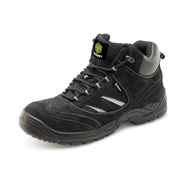Beeswift Safety Trainer Boot Black Beeswift Safety Trainer Boot Black