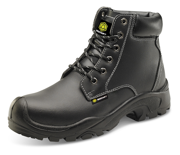 Beeswift 6 Eyelet Pur Boot S3 Black Beeswift 6 Eyelet Pur Boot S3 Black