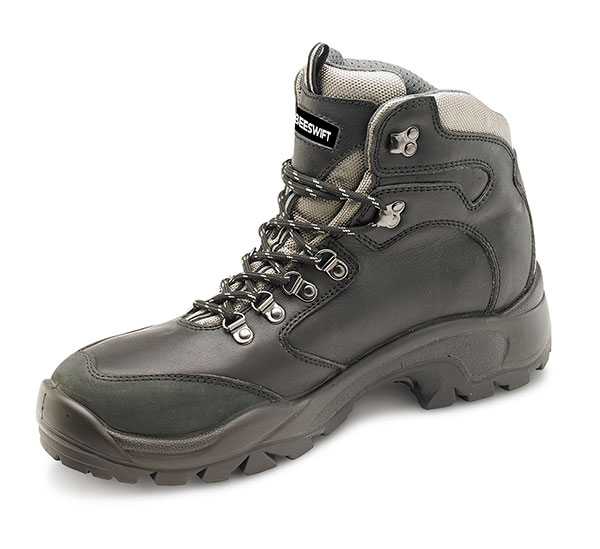 Beeswift Pu Rubber S3 Boot Black