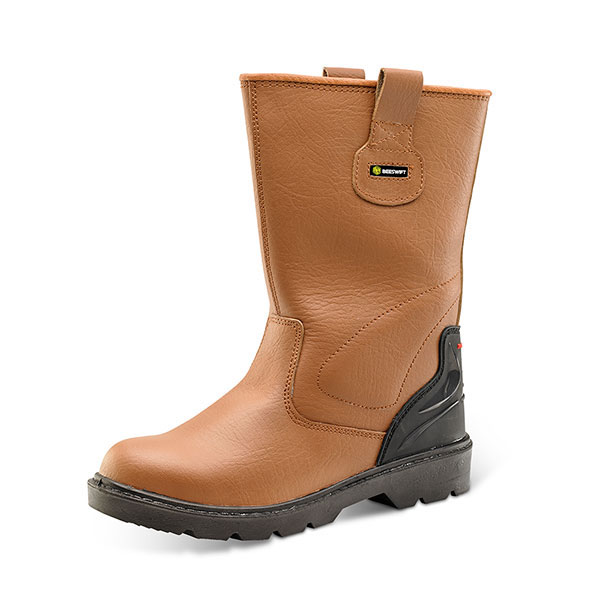 Beeswift Premium Rigger Boot Tan Beeswift Premium Rigger Boot Tan