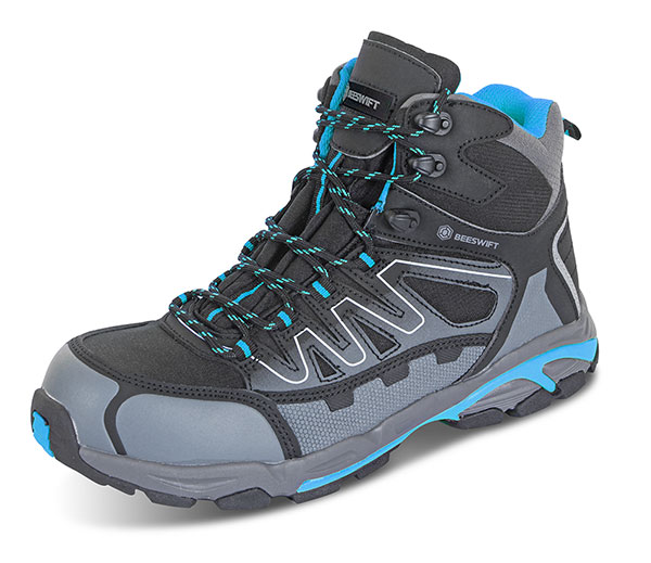 Beeswift Hiker S3 Composite Boot Black/Blue Beeswift Hiker S3 Composite Boot Black/Blue