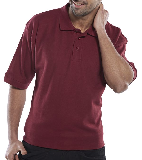 Beeswift Standard Polo Shirt Burgundy Beeswift Standard Polo Shirt Burgundy