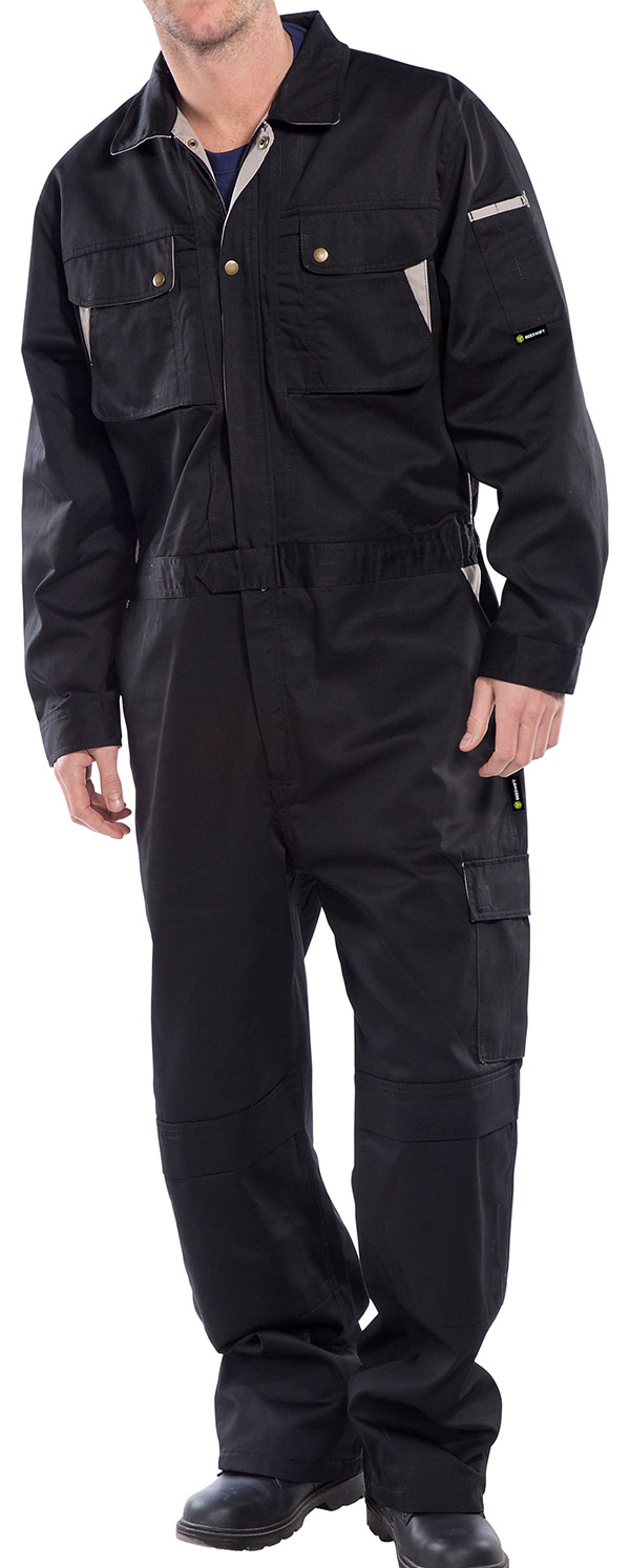 Beeswift Premium Boilersuit Black Beeswift Premium Boilersuit Black