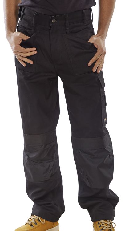 Beeswift Premium Multi Purpose Trousers Black