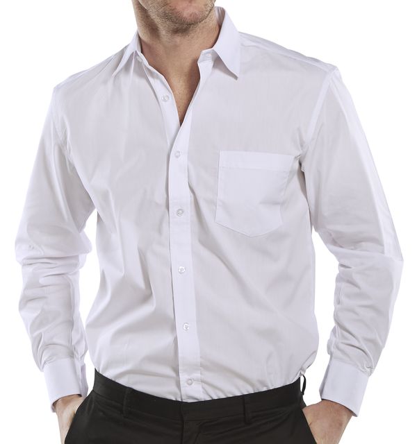 Beeswift Classic Shirt Long Sleeve White