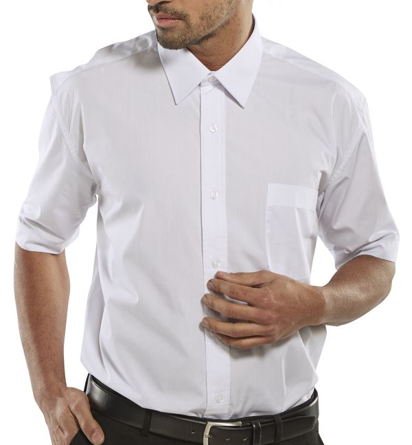 Beeswift Classic Shirt Short Sleeve White