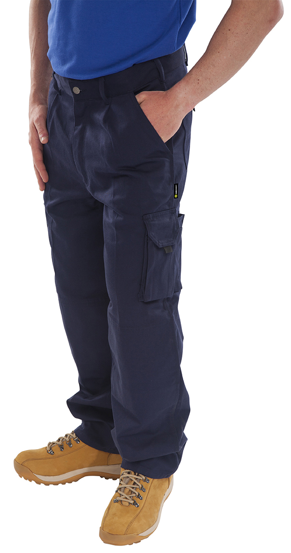 Beeswift Newark Trousers Navy Blue