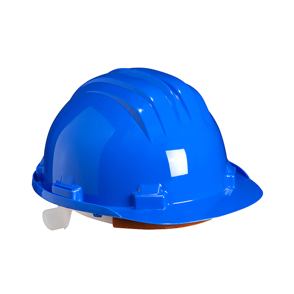 Climax Wheel Ratchet Safety Helmet Blue Climax Wheel Ratchet Safety Helmet Blue