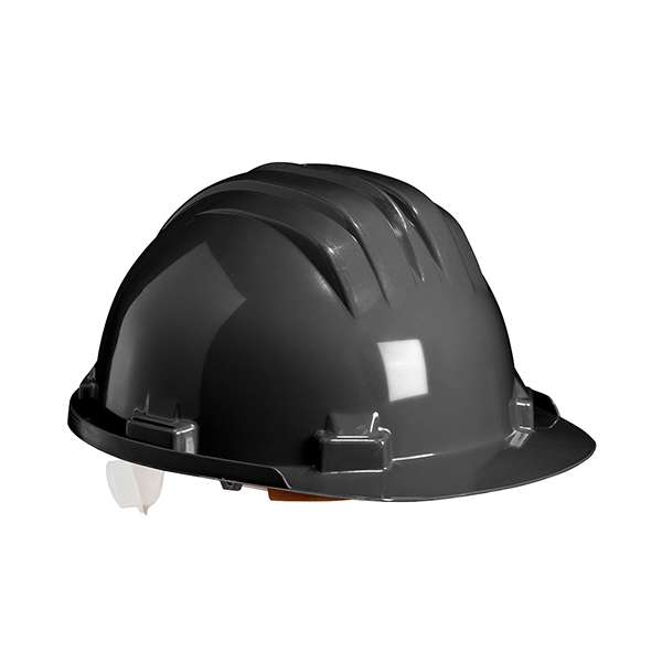 Climax Wheel Ratchet Safety Helmet Black Climax Wheel Ratchet Safety Helmet Black