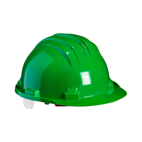 Climax Slip Harness Safety Helmet Green Climax Slip Harness Safety Helmet Green