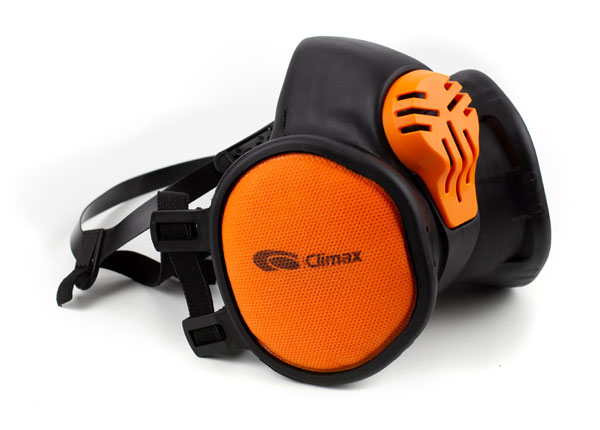 Climax Ffa1P3 Maintenance Free Half Mask Black/Orange