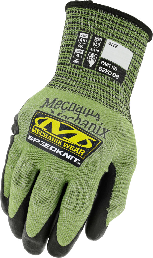 Mechanix Wear Speedknit C3 Glove Green/Black